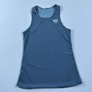 UFC Gym Tank‎ Top Women Size Small Blue Sleeveless Gym Training Workout Active